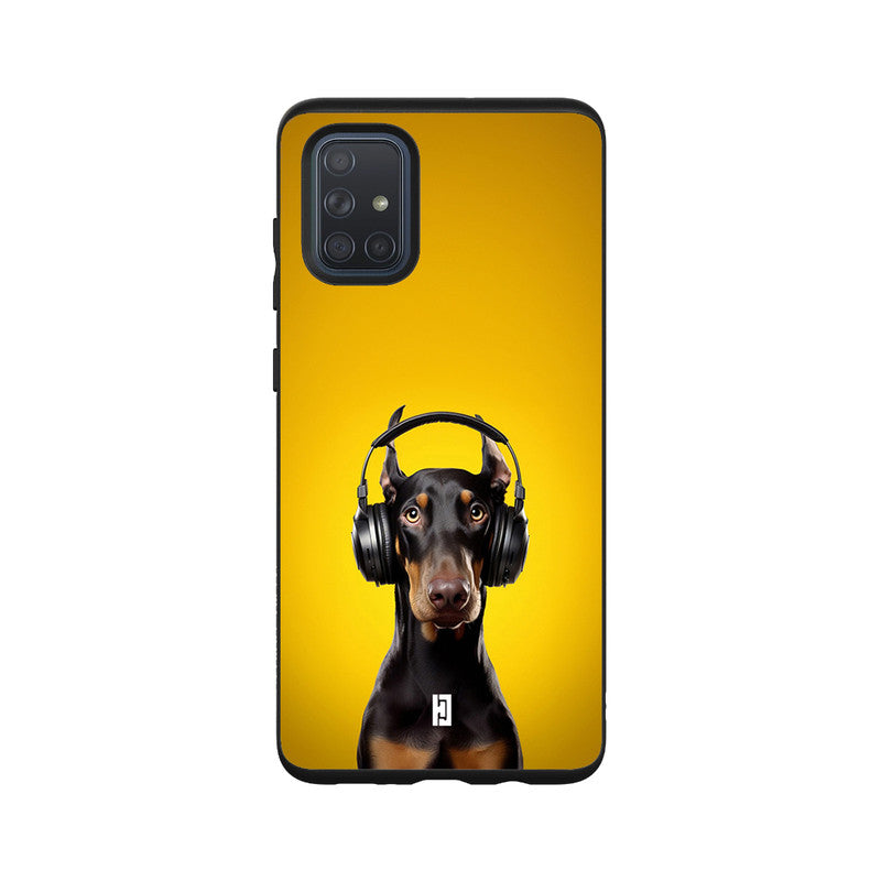 Funda Samsung Galaxy A72 Doberman