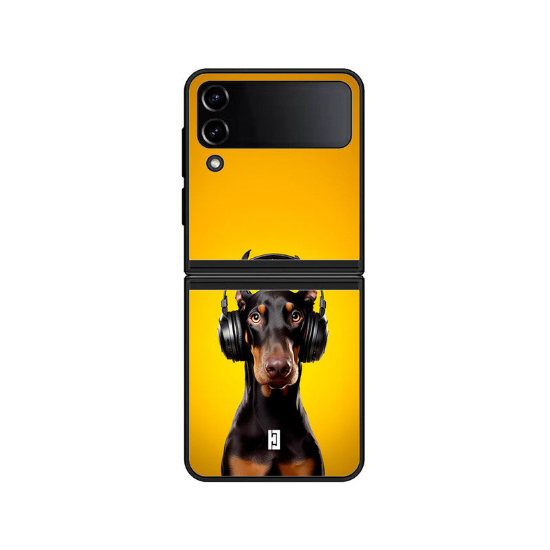 Funda Samsung Galaxy Z Flip4 Doberman