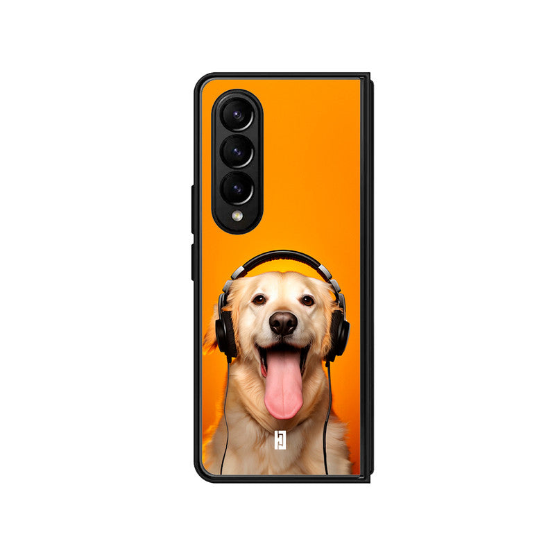 Funda Samsung Galaxy Z Fold4 Golden Retriever