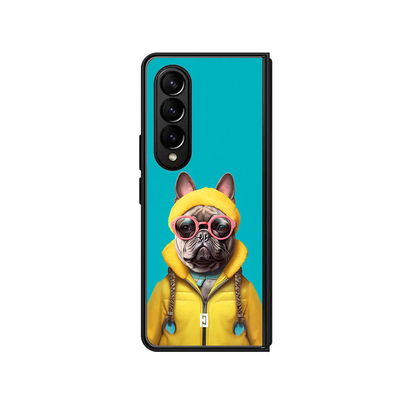 Funda Samsung Galaxy Z Fold4 Bulldog Francés