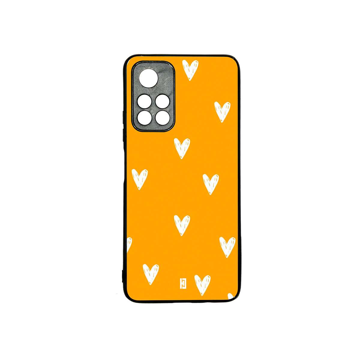 Funda Redmi Note 11 5G/11T 5G Corazones Amarillo