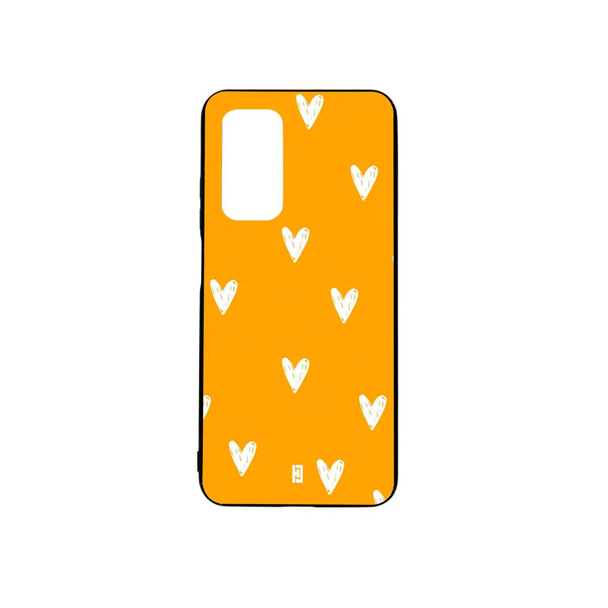 Funda Xiaomi 10T/10T Pro 5G Corazones Amarillo