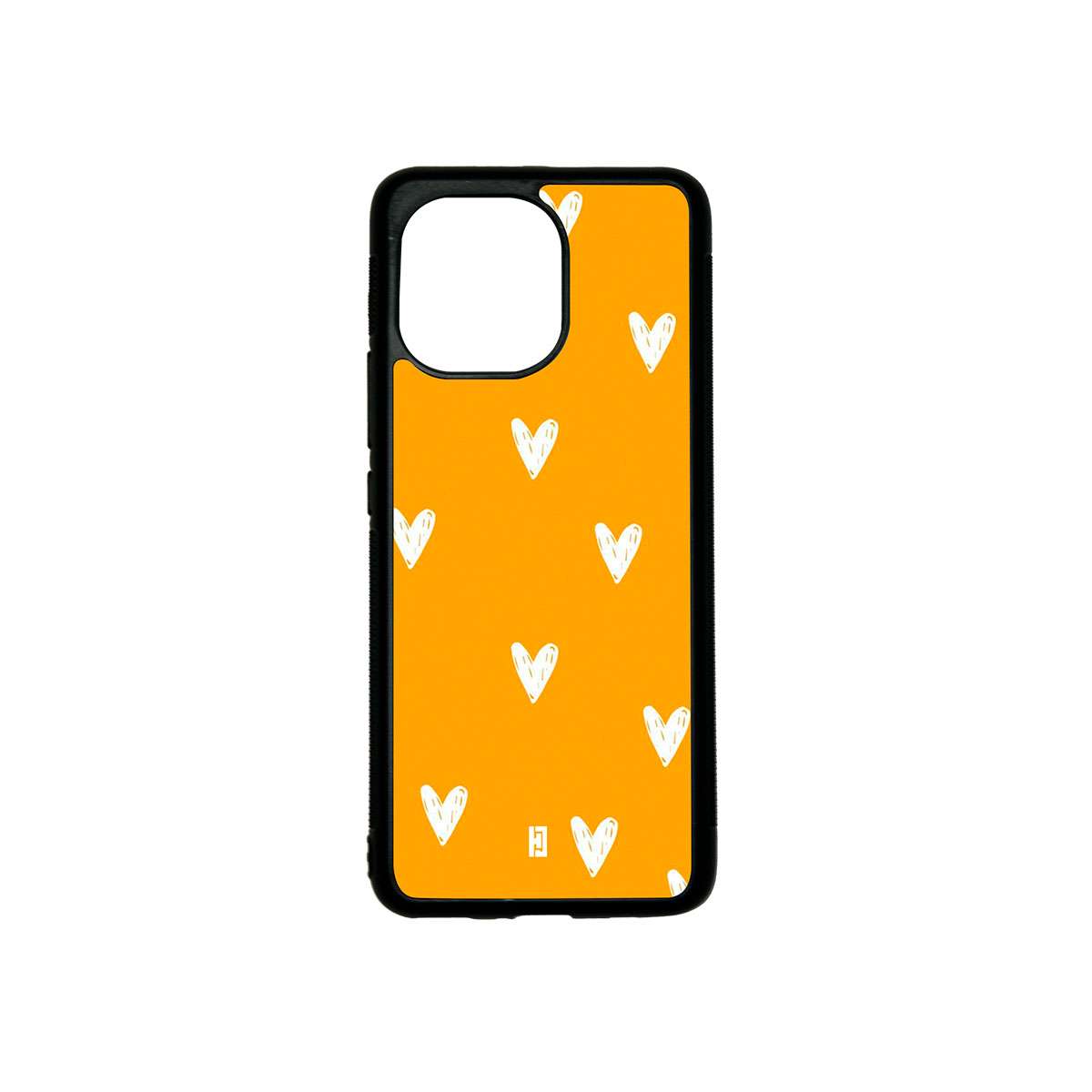 Funda Xiaomi 11 Corazones Amarillo