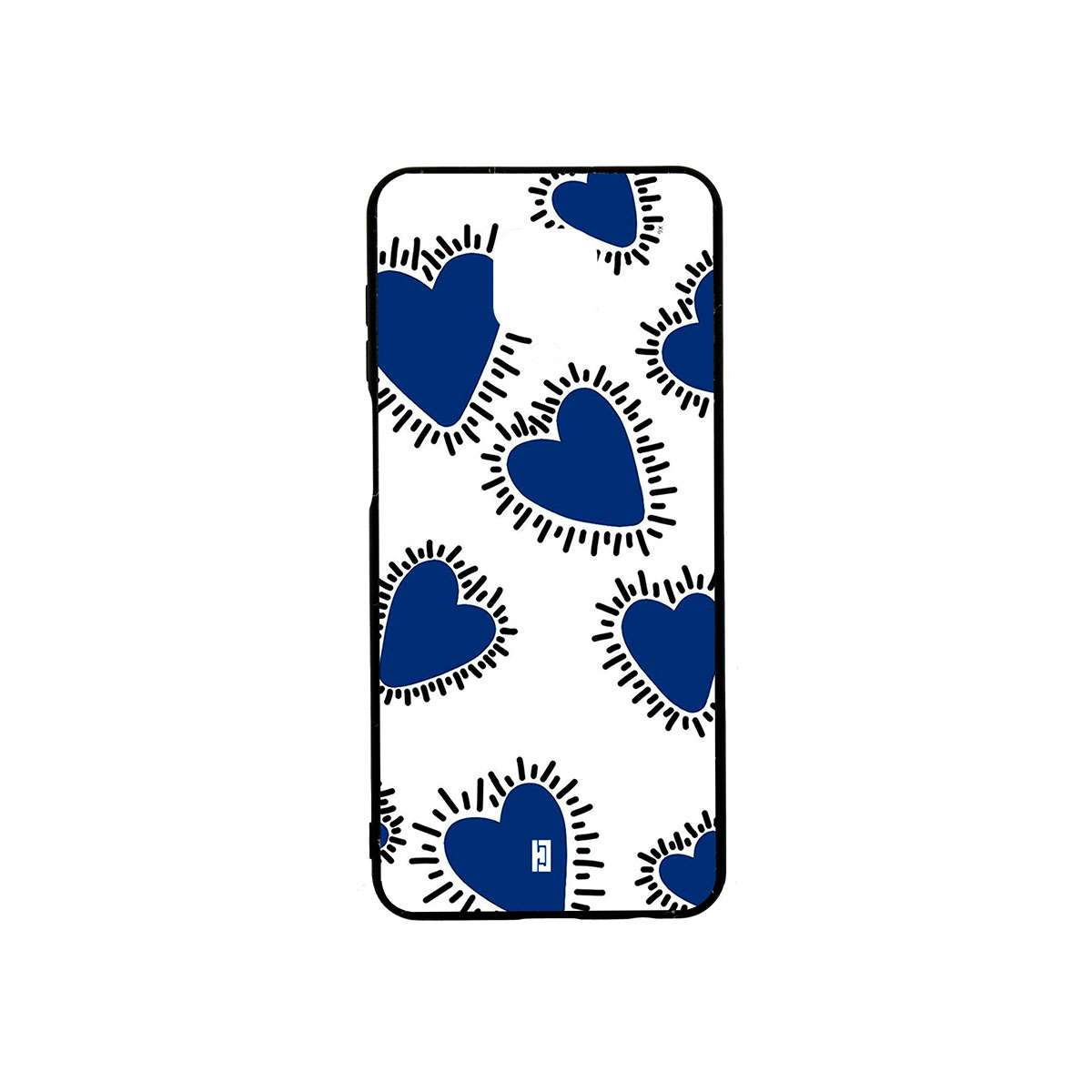 Funda Redmi Note 9 Pro/9S Corazones Azules