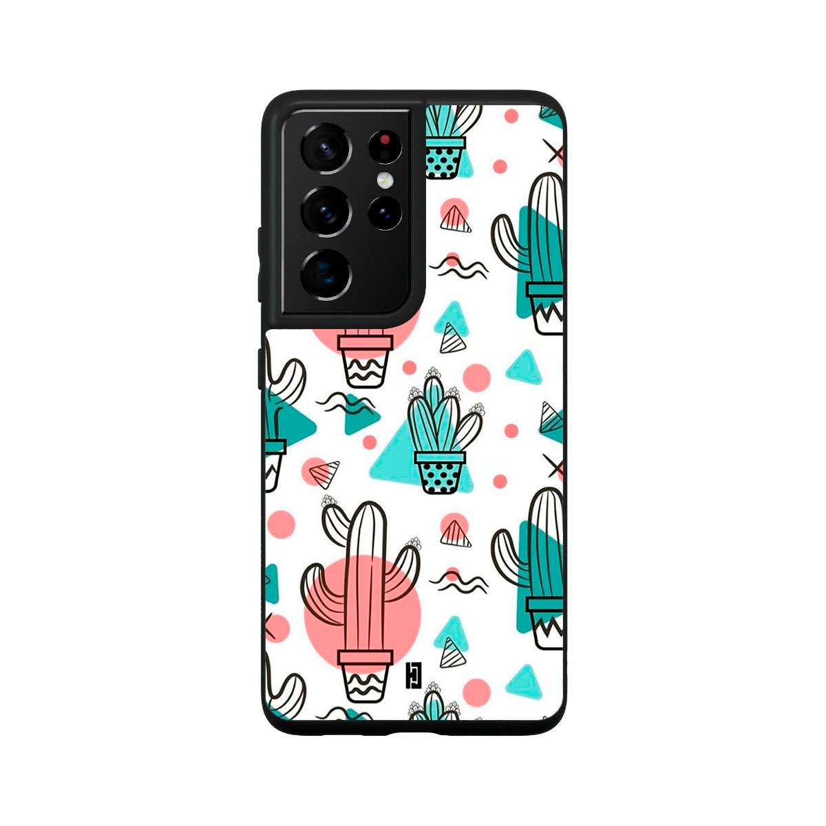 Funda Samsung Galaxy S21 Ultra  Cactus Geometrico