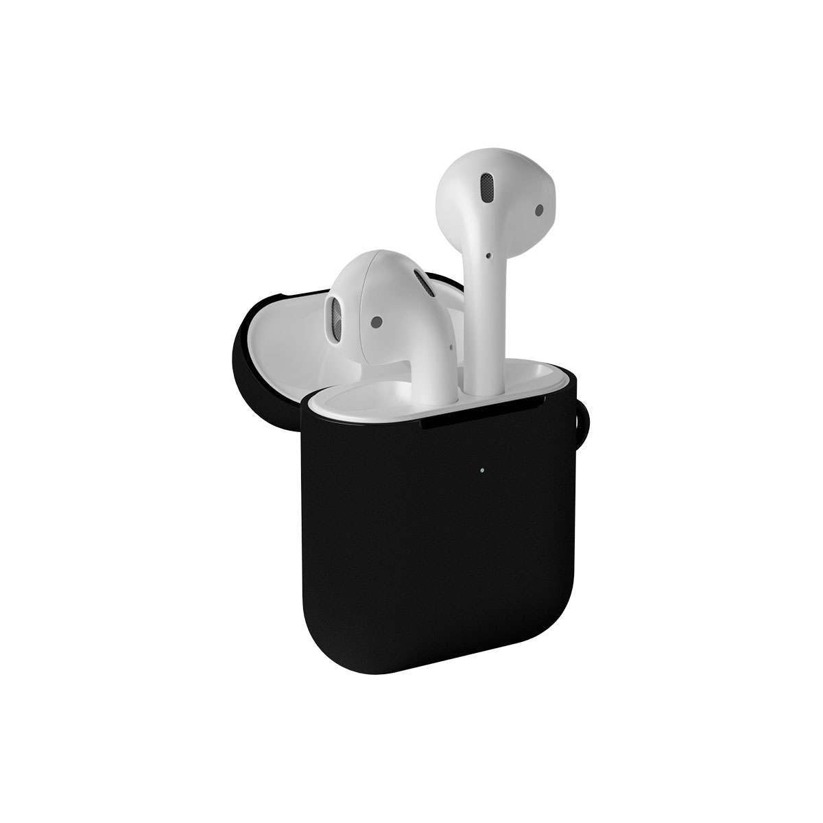 Funda Silicona AirPods (1ª/2ª Gen) Negra