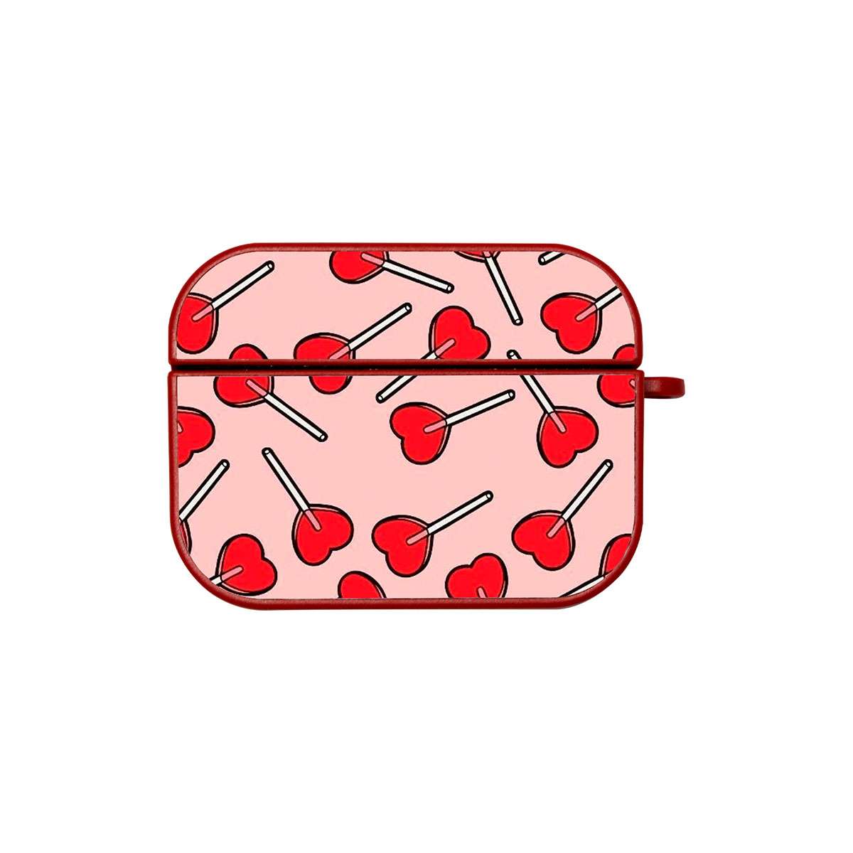 Funda Roja AirPods Pro Piruletas