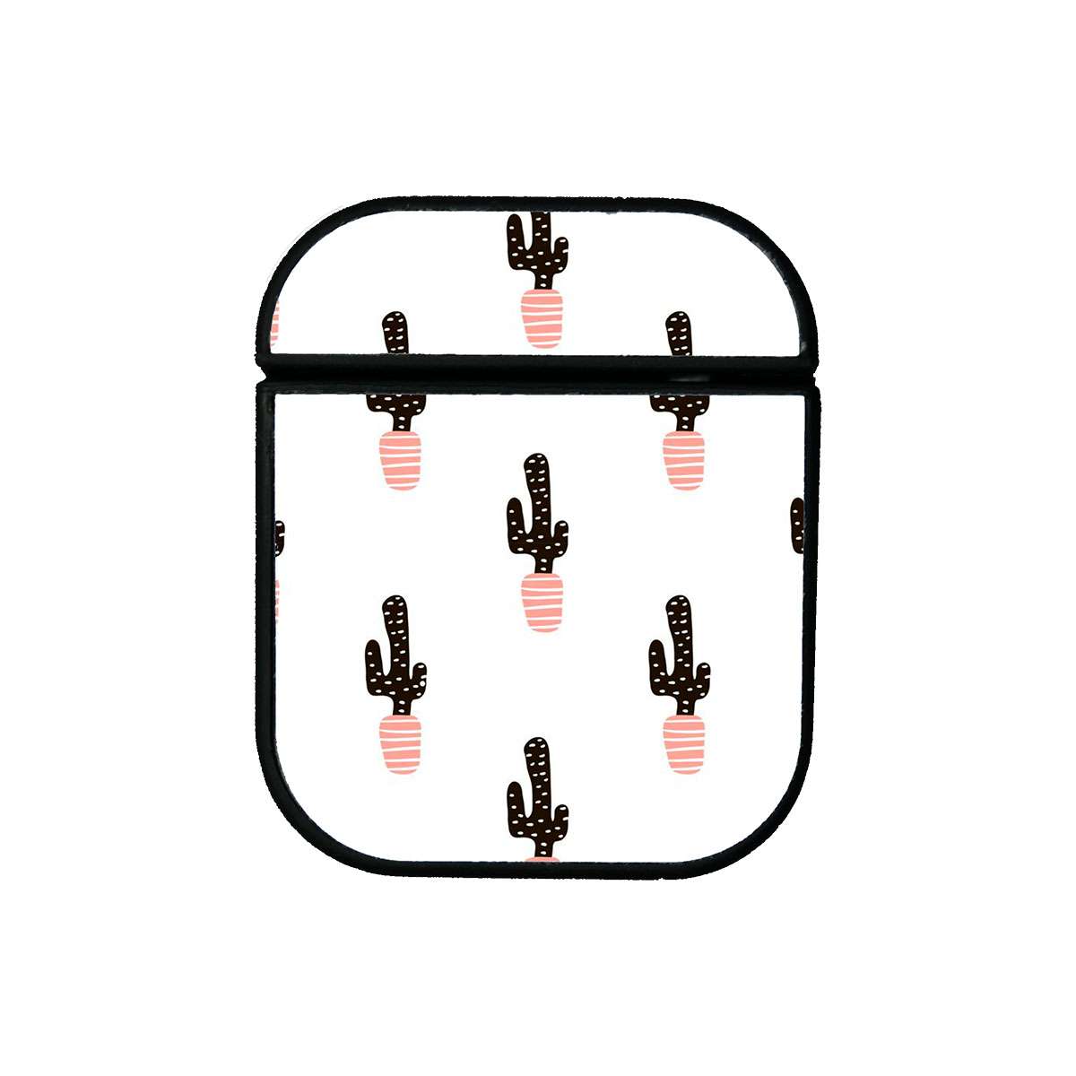 Funda Negra AirPods (1ª/2ª Gen) Cactus