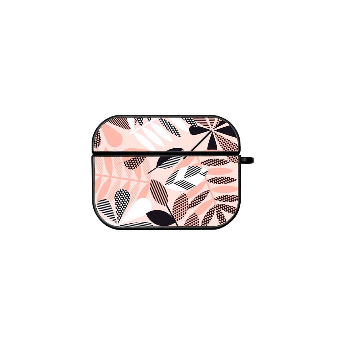 Funda Negra AirPods (3ª Gen) Floral