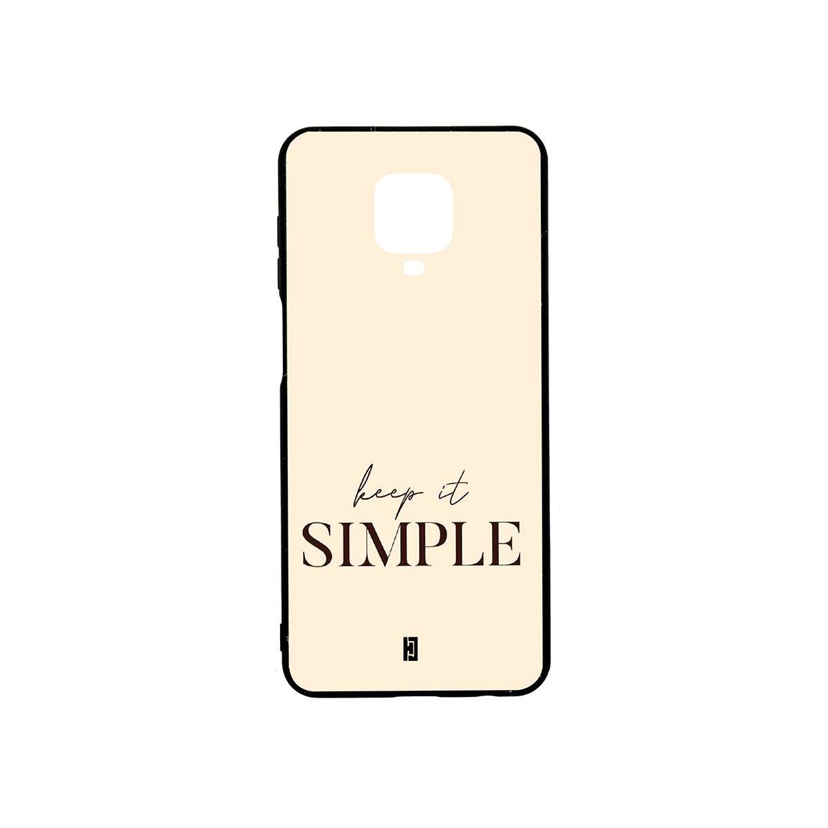 Funda Redmi Note 9 Pro/9S Keep It Simple
