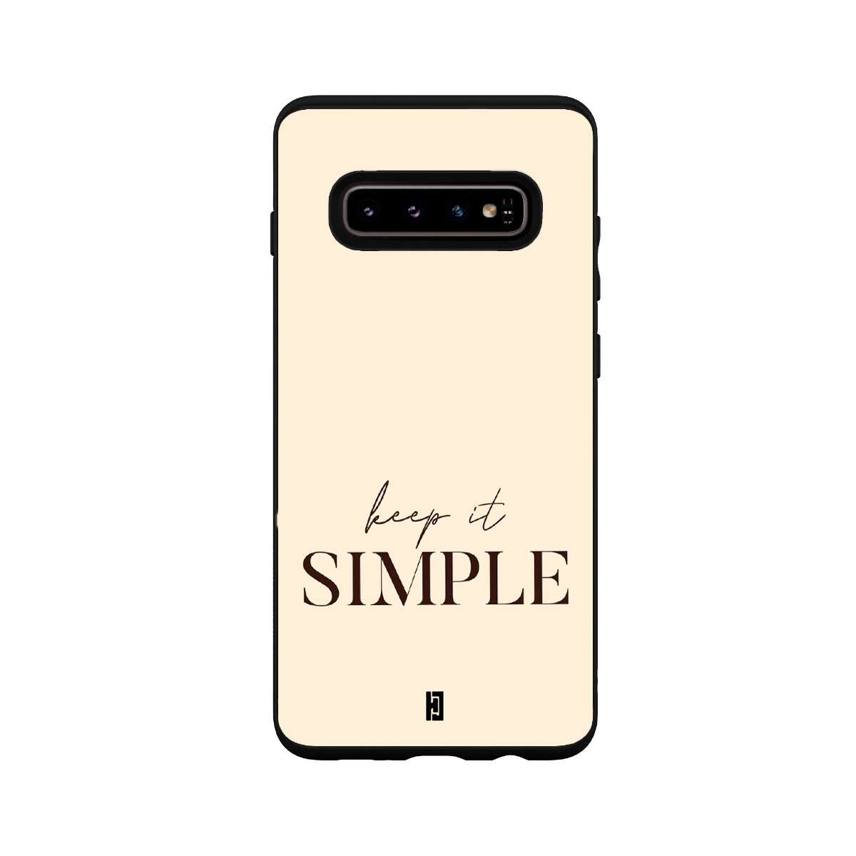 Funda Samsung Galaxy S10 Keep It Simple