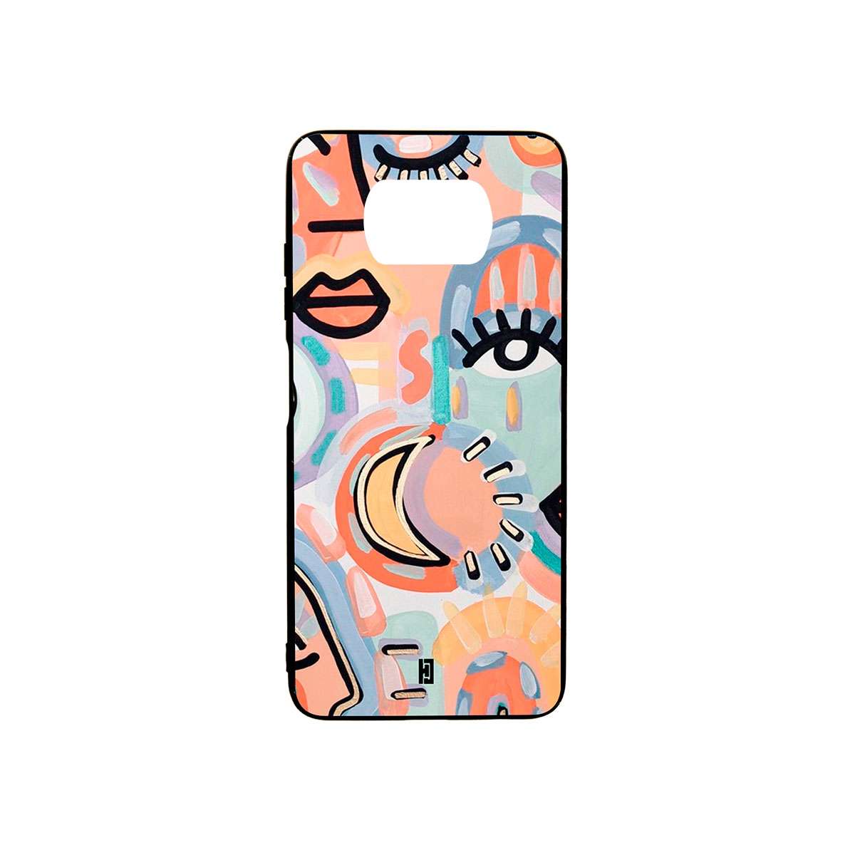 Funda Poco X3 Pintura Caras