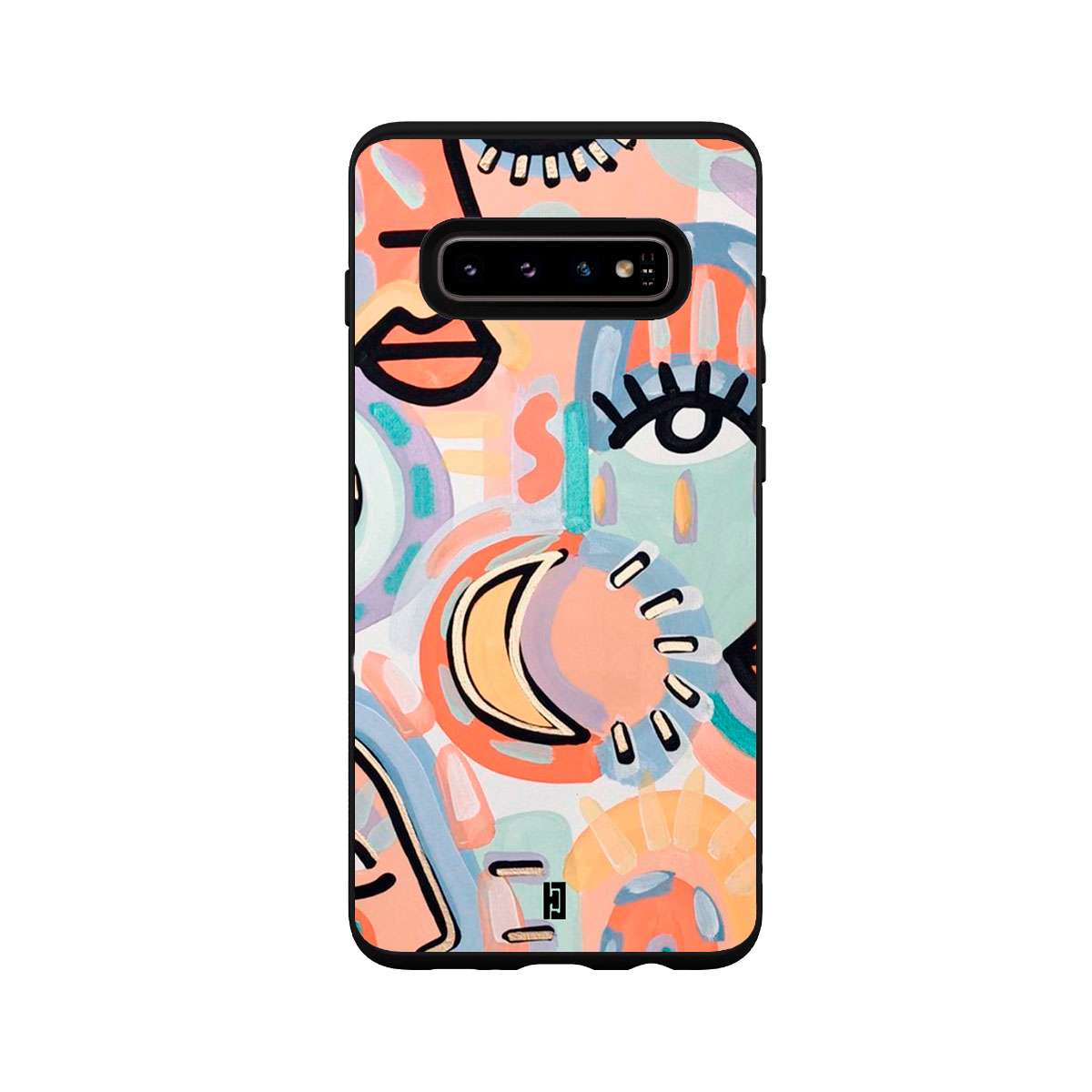 Funda Samsung Galaxy S10 Pintura Caras