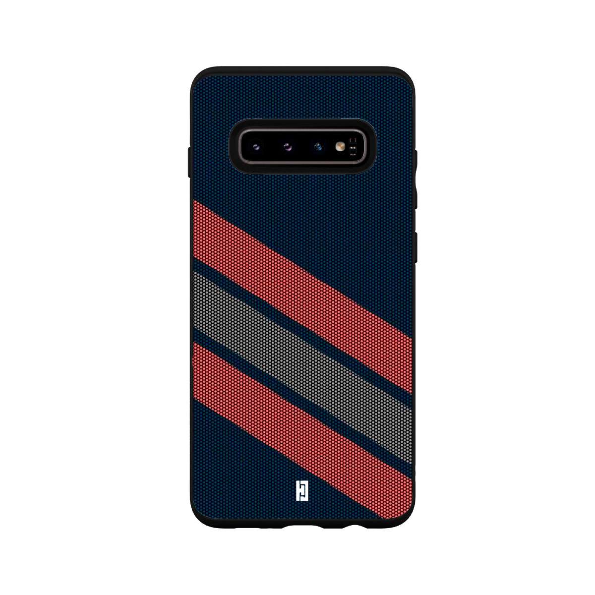 Funda Samsung Galaxy S10 Rayas Azul